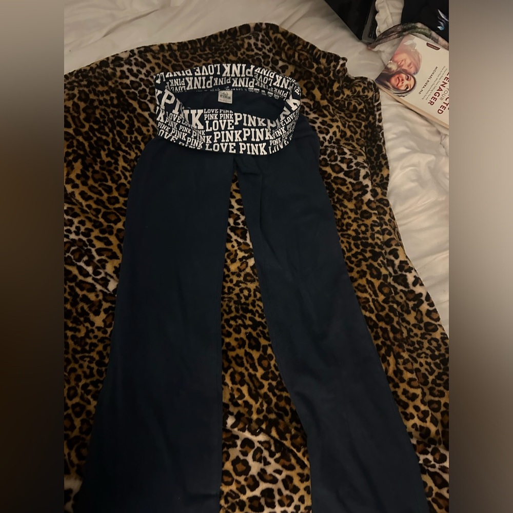 vs pink 2000s flare leggings yoga pants